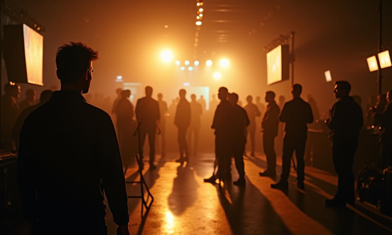 Suasana di lokasi syuting film